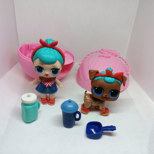 Lol Surprise doll and pet set like new with accessories
