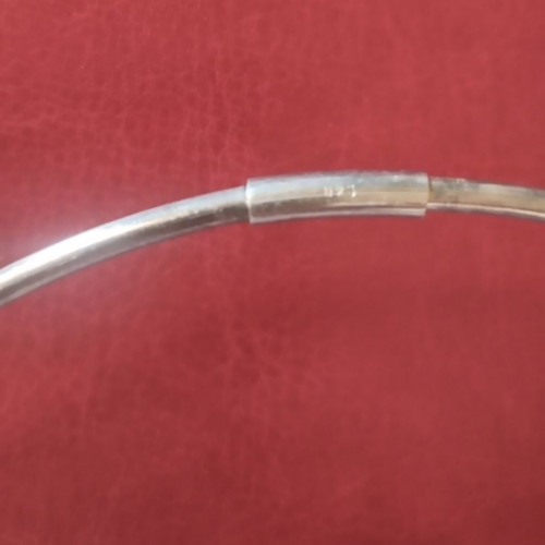 Silver 925 neck wire, 14g, 45cm circumference