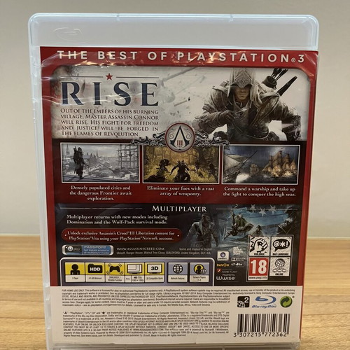 Assassin's Creed 3 PS3 game