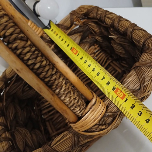 Wicker basket like new