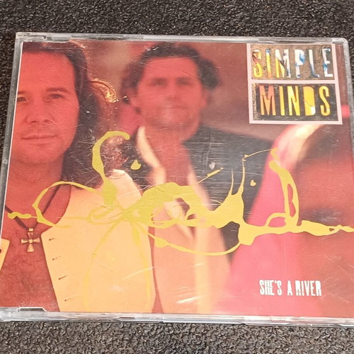 Simple Minds She's A River CD single 1995 used, rock