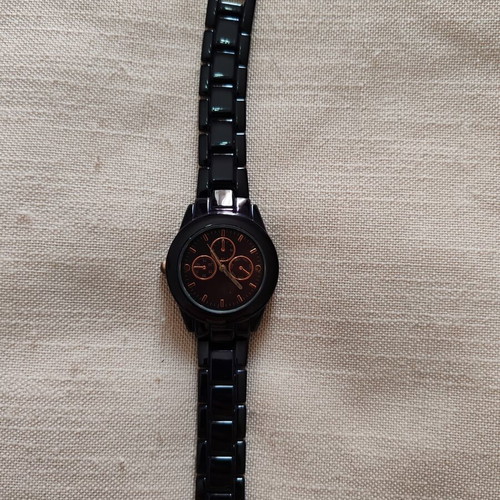 Brigitte women's dark purple quartz watch like new