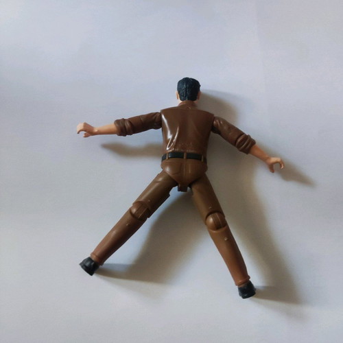 Bruder UPS driver figure collectible, like new, scale 1:16