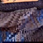 Φόρεμα Regalinas βαμβακερό strapless μεταχειρισμένο, μπλε, μέγεθος one size