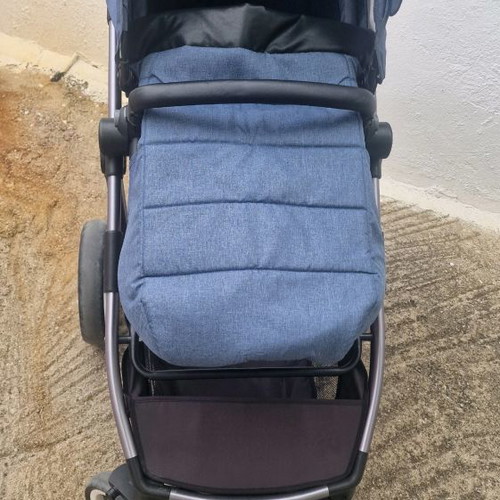 Just Baby 3-in-1 stroller used with adjustable orientation