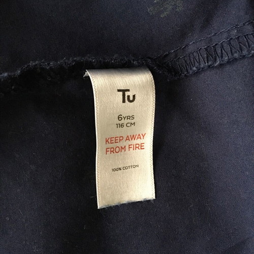 Cotton shirt for boy 6 years like new, dark blue