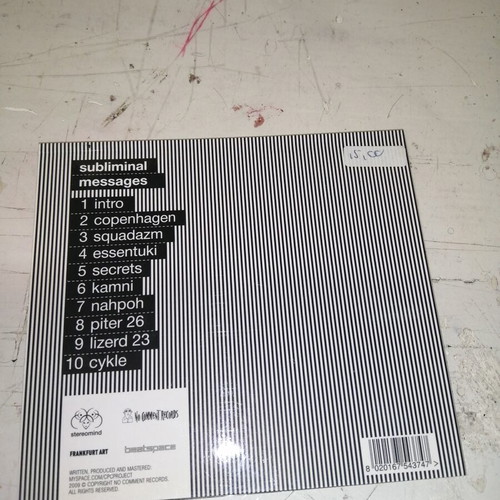 CPC Subliminal Messages CD like new, electronic music, psy-trance