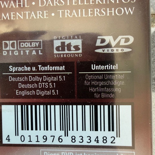 Das Parfum DVD new, German edition drama film