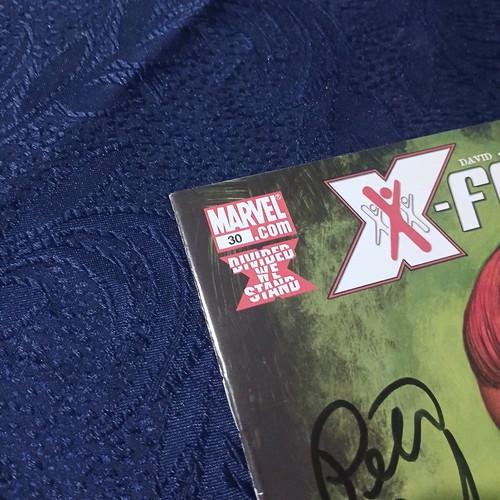 X-Factor #30 like new with Peter David signature