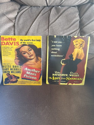 Metal vintage movie posters collectible