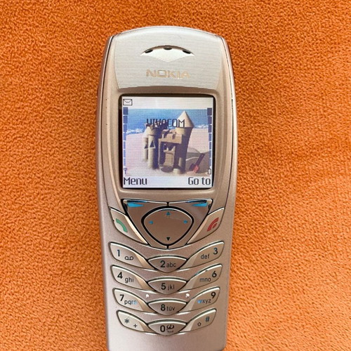Nokia 6100 used, gray phone