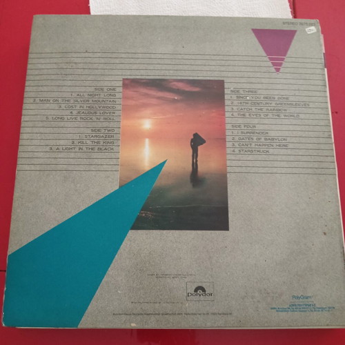 Rainbow The Best of Rainbow 2LP used, rock