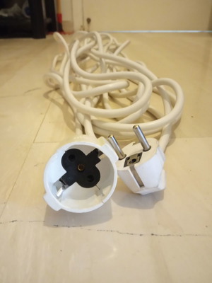 Single extension cord 9.5 meters used without reel