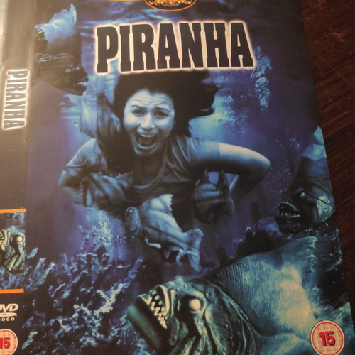 Piranha DVD used, classic horror movie without subtitles