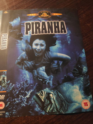 DVD Piranha μεταχειρισμένο, κλασική ταινία τρόμου χωρίς υπότιτλους