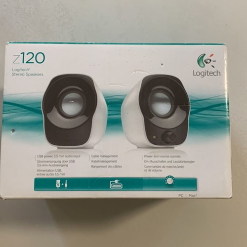Logitech Z120 Stereo Speakers new, unused condition