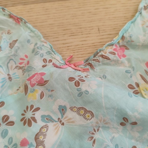Accessorize vintage halter top butterfly floral size 42