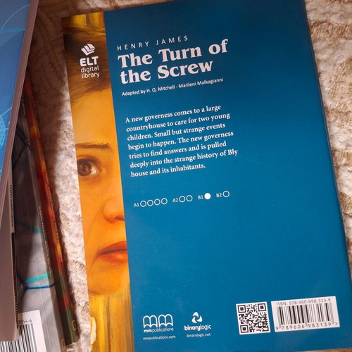 The Turn of the Screw Reader with CD, new, B1+-B2 level
