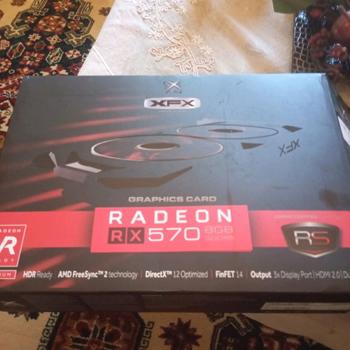 Graphics card lightly used Radeon RX 570 8GB