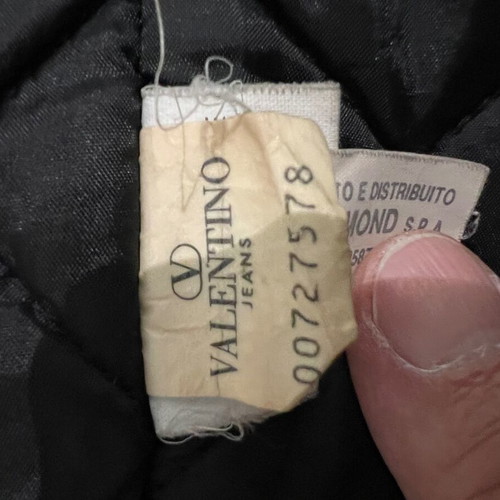 Valentino Jeans Vintage Jacket size 54 XL/XXL used black