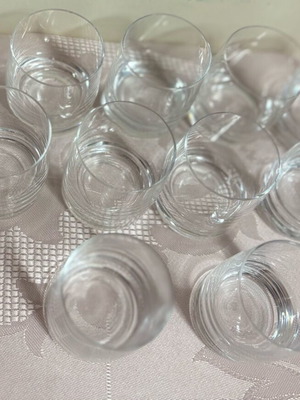 Set of 10 glasses for raki and shots new
