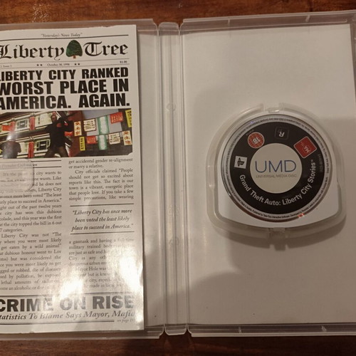 Grand Theft Auto Liberty City Stories PSP game like new