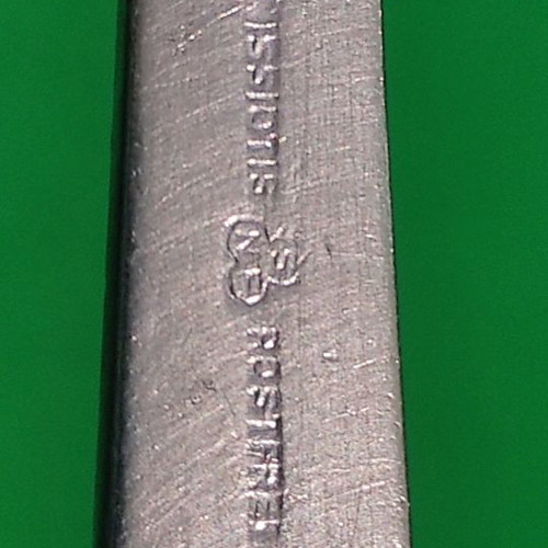 Nissiotis Rostfrei fork used, collectible Xenia 1968