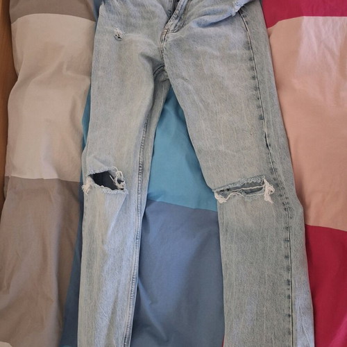 Bershka jeans like new, size XS, blue