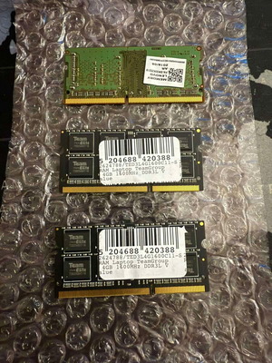 Μνήμες RAM για Laptop 12GB καινούργιες DDR4 & DDR3L SO-DIMM