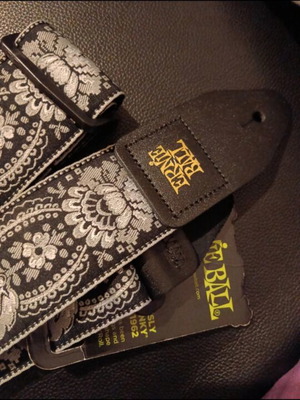 Ernie Ball Classic Jacquard Silver Orleans Guitar Strap