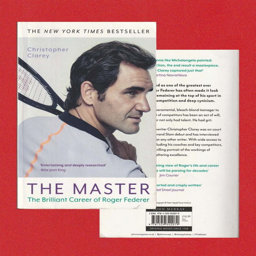The Master Η λαμπρή καριέρα του Roger Federer μεταχειρισμένο βιβλίο