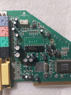 PCI sound card like new, functional