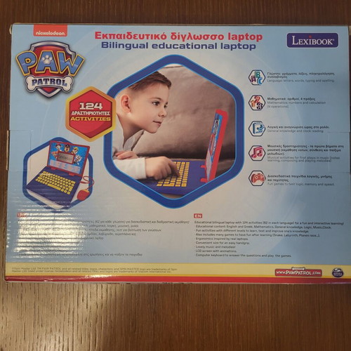 Lexibook Bilingual Laptop Paw Patrol like new