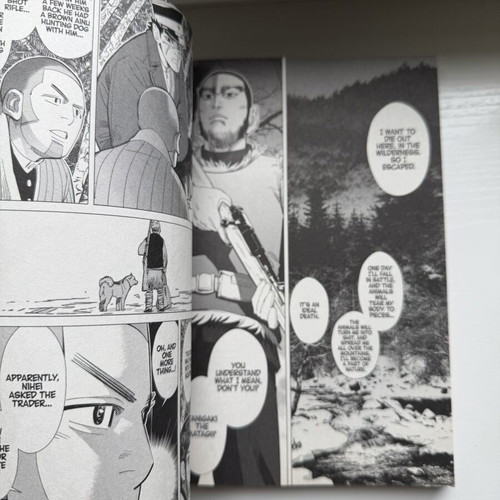Golden Kamuy Vol.3 manga like new, English