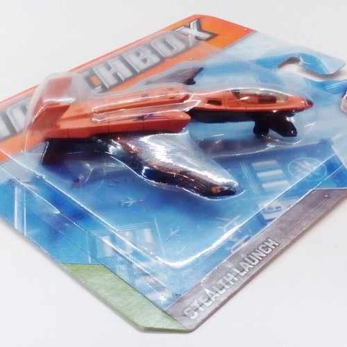Matchbox Sky Busters Stealth Launch toy plane brand new