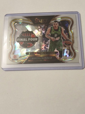 Kostas Sloukas 2025-26 Panini Select EuroLeague Final Four Host card new