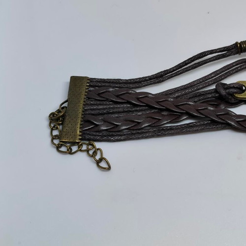 Unisex Vintage Bracelet with Anchor and Message Like New