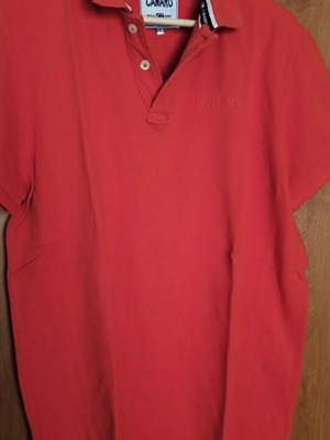Camaro Polo Shirt XXL red like new, slim fit