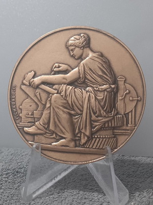 Χάλκινο Μετάλλιο Β Παγκοσμίου Πολέμου Luchaire Defense S.A σαν καινούργιο