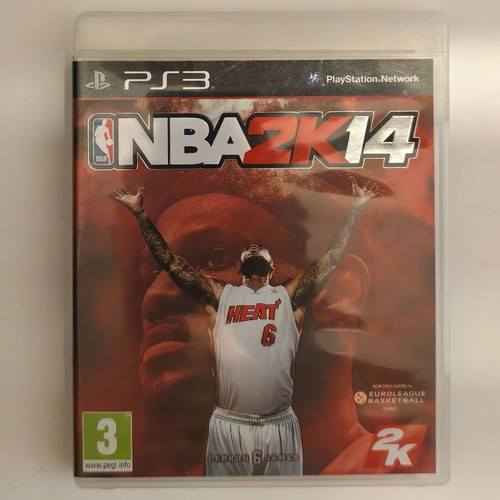 Sony PlayStation 3 Game NBA2K14 and NBA2K15 like new