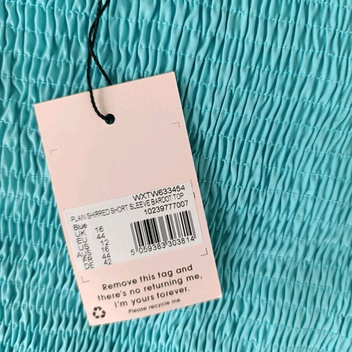Women's bardot crop top Missguided