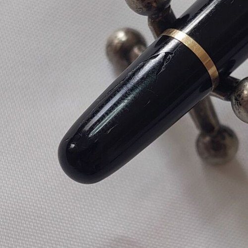 Montblanc Meisterstuck Solitaire Doue pen used, silver 925 black