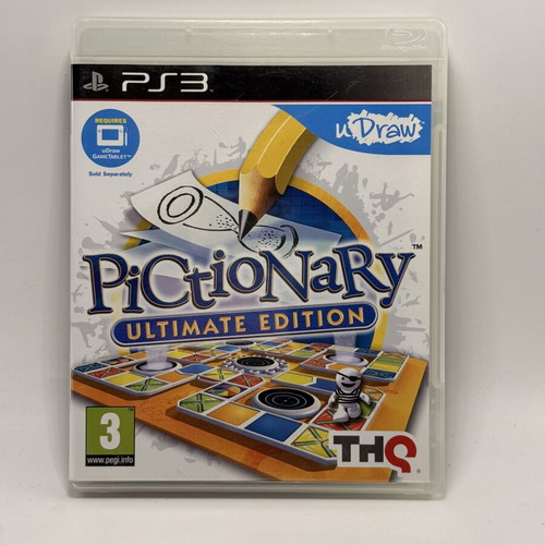 Pictionary Ultimate Edition PS3 used action adventure game
