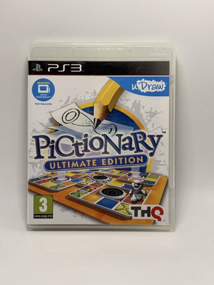Pictionary Ultimate Edition PS3 used action adventure game