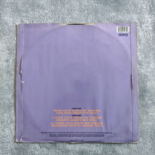The Beloved Your Love Takes Me Higher 12'' Vinyl Maxi Single used