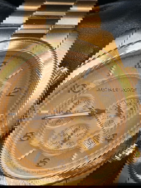  roloi Michael Kors Runway Rose Gold