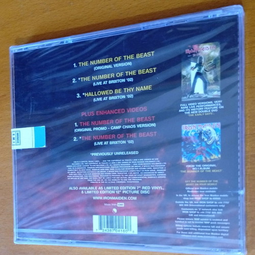 Iron Maiden The Number of the Beast CD new