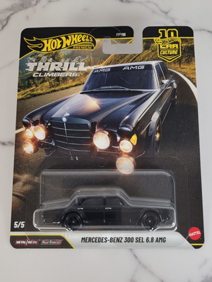 Hot Wheels Mercedes Benz 300 SEL 6.8 AMG Μαύρο καινούργιο