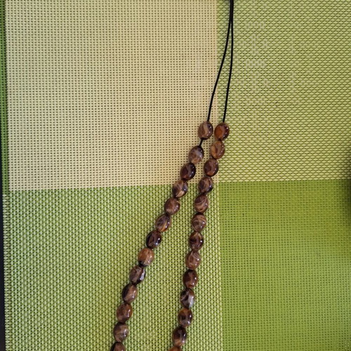 Komboloi with 30 beads like new, decorative metal elements
