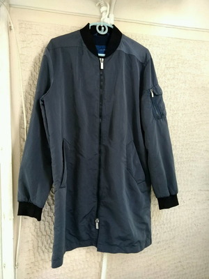 Zara Man Parka μεταχειρισμένο, μέγεθος Large, μπλε
